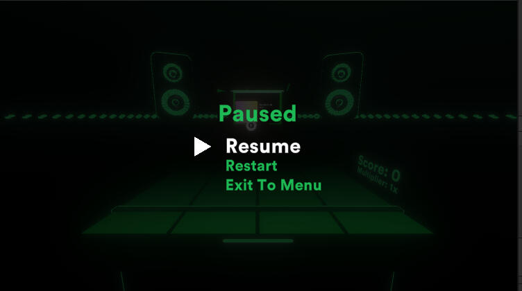 Pause Menu UI